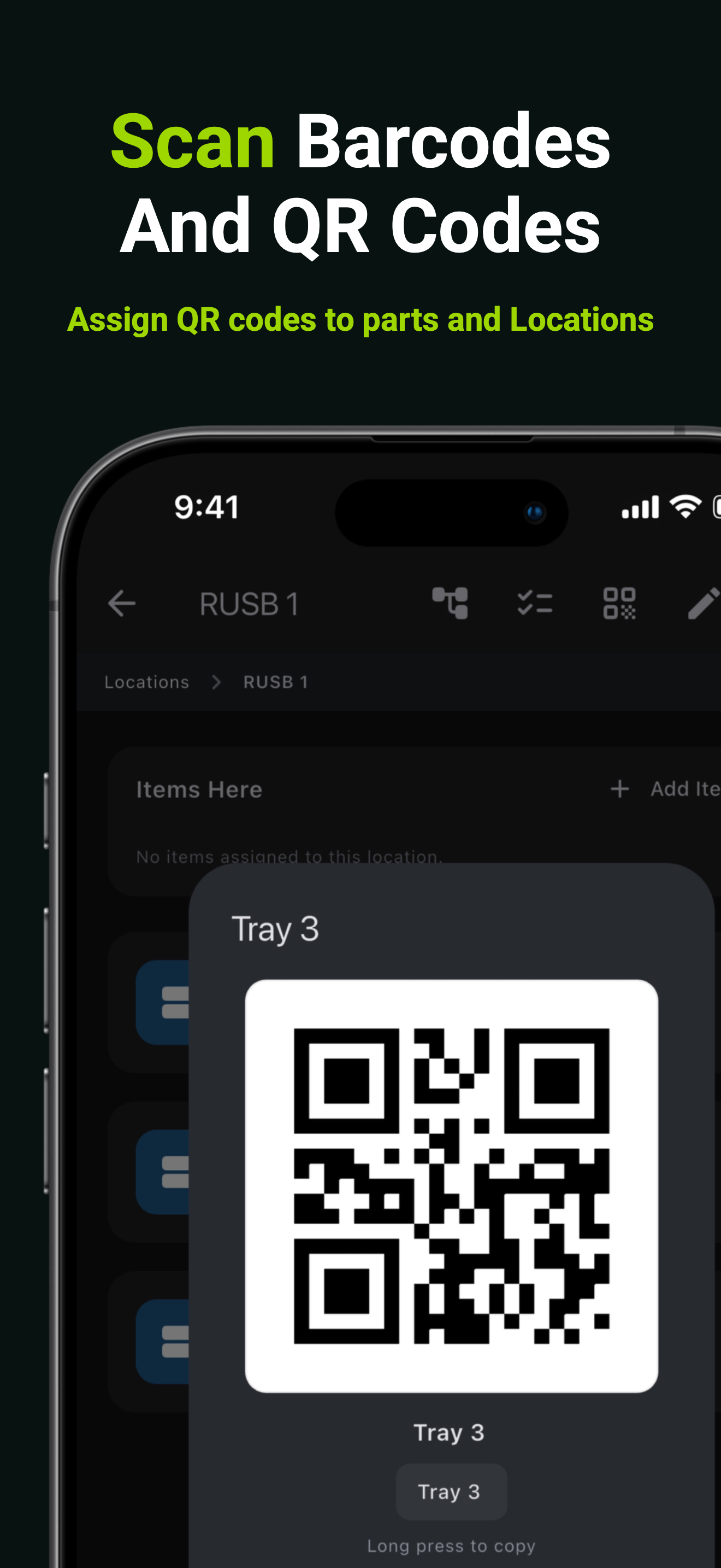Maker Inventory screenshot: Create Item